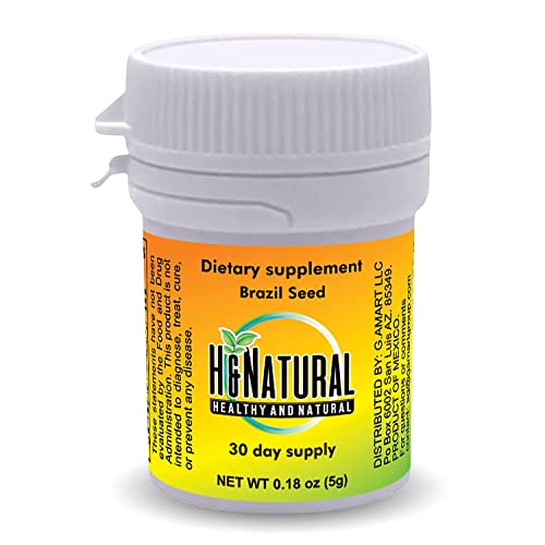H&Natural Brazil Seed Dietary Supplement 30 Pieces