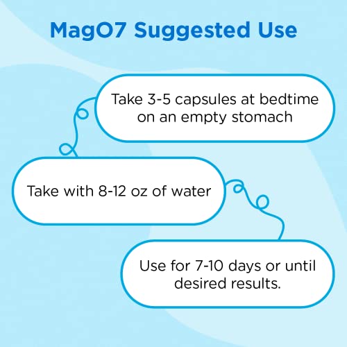 nbpure Mag O7 Oxygen Digestive System Cleanser Capsules, 180 Count nbpure