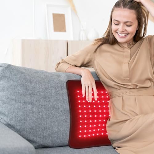 UTK Red Light Therapy for Body, Large Infrared Light Therapy Pad for Deeper Tissue, 24" x 12" Size
