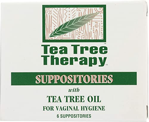 Tea Tree Suppository - 6 suppositories Tea Tree Therapy