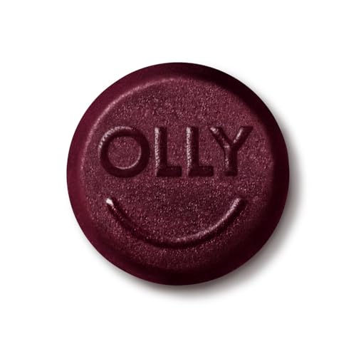 OLLY Glowing Skin Gummy, 25 Day Supply (50 Count), Plump Berry, Hyaluro OLLY