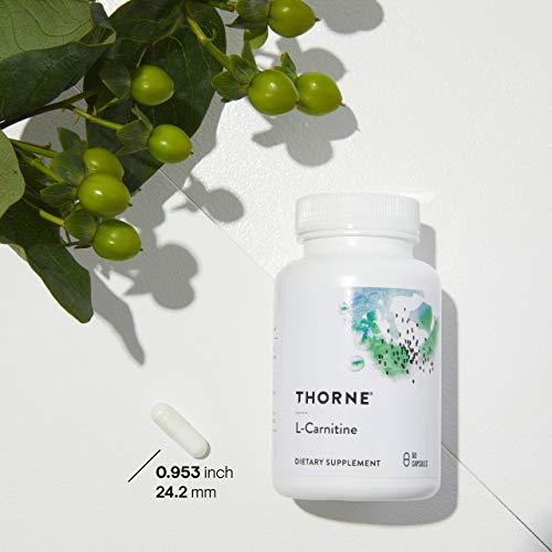 Thorne L-Carnitine - Amino Acid Supplement to Support Energy Production - 60 Capsules Thorne