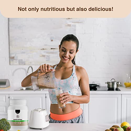Detox Organics Chocolate Superfood Powder, Detox Cleanse for your Body, Bloating Relief