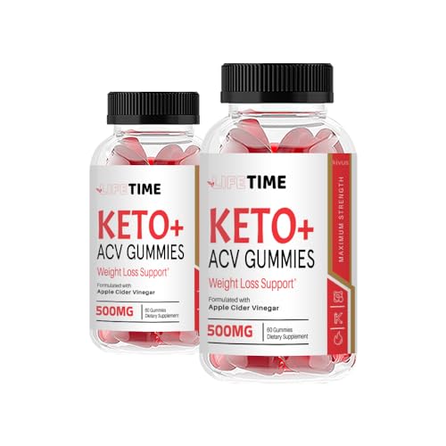 kivus Lifetime Keto Gummies - Lifetime Keto ACV Gummy (2 Pack, 120 Gummies)