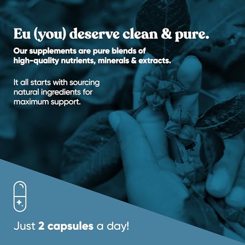 Eu Natural Vitality Cortisol Manager – Fight Fatigue, Feel Calm & Balanced – Healthy Cortisol Eu Natural