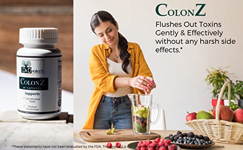 Dr. Dhoble’s Remedies ColonZ Colon Cleanser & Detox – Helps Occasional Constipation