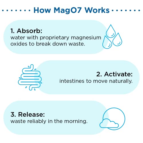 nbpure Mag O7 Oxygen Digestive System Cleanser Capsules, 180 Count nbpure