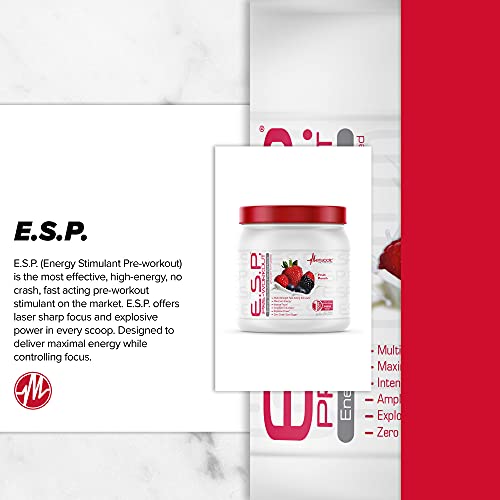 Metabolic Nutrition | ESP - Stimulating Pre Workout, Pre Intra Workout Supplement | Energy