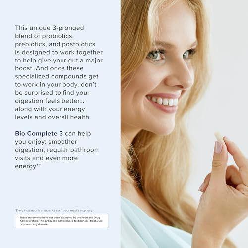 Gundry MD® Bio Complete 3 - Prebiotic, Probiotic, Postbiotic to Support Optimal Gut Health