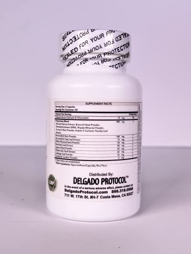 Delgado Protocol - DIM 855 Diindolylmethane Supplement - Improve Estrogen Balance The Delgado Protocol for Health
