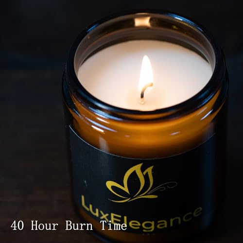 LuxElegance Sales Clearance: Bath and Body Works Aromatherapy Candles, Long Burn Soy Wax Candles LUXELEGANCE