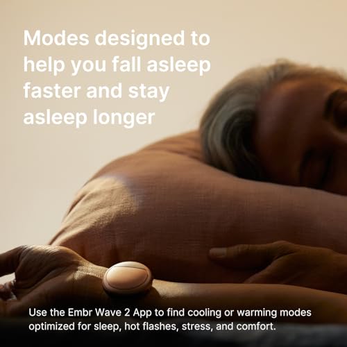 Embr Wave Cooling and Warming Wristband - Personalized Thermal Relief - Manage Hot Flashes Embr