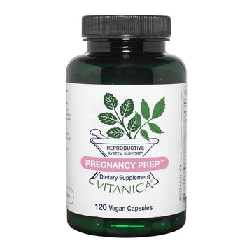 Vitanica Pregnancy Prep, Reproductive System Support, Vegan, 120 Capsules