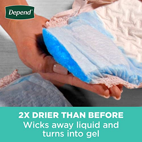 Depend Fresh Protection Adult Incontinence Underwear for Women Depend