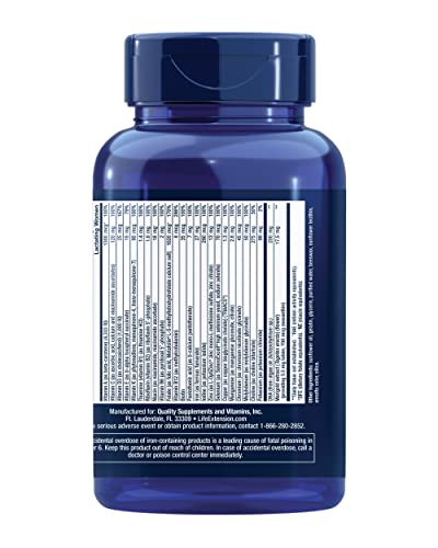 Life Extension Prenatal Advantage Supplement – Comprehensive Prenatal Vitamin for Pregnant Women Life Extension