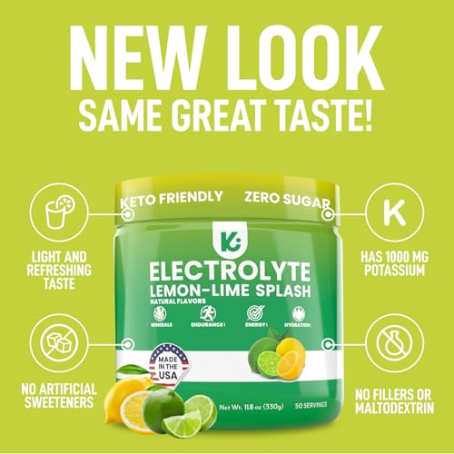 Keppi Keto Electrolytes Powder No Sugar | Zero Carbs | Made in USA | Advanced