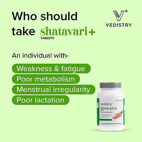 OTAA Vedistry Shatavari + with Piperine for Better Absorption | Balance Female Hormones My Store