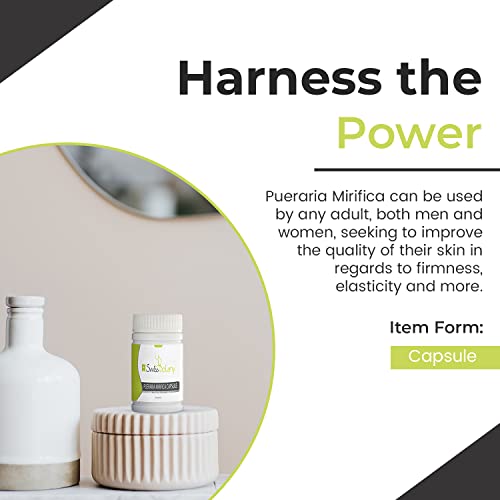 Swiss Botany Organic Pueraria Mirifica Breast Enhancement Pills for Women Swiss Botany