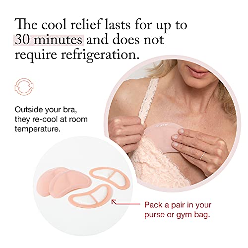 Joylux coldHER 80 Bra Inserts | Menopause Relief | Hot Flash Relief | Menopause Support, 80 Degrees Joylux