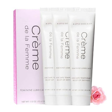 Crème De La Femme Daily Vaginal Moisturizing Cream for Long-Lasting Relief from Feminine Dryness