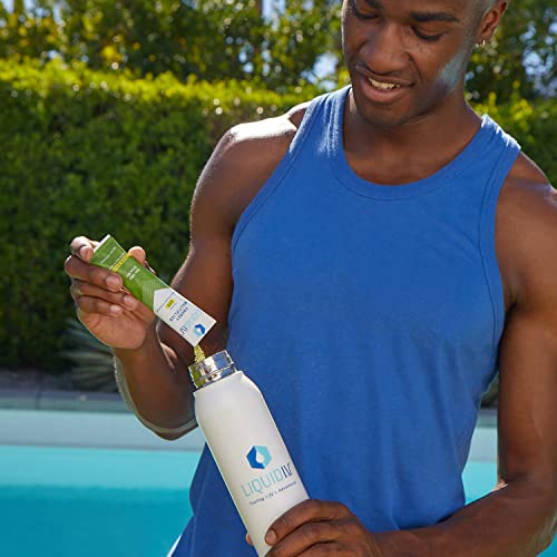 Liquid I.V. Hydration + Energy Multiplier - Lemon Ginger - Hydration Powder Packets