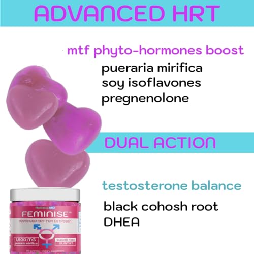 Holistic MD HRT for Transgender MTF Hormones pueraria mirifica 1,500 mg - Breast for Women LGBT Holistic MD