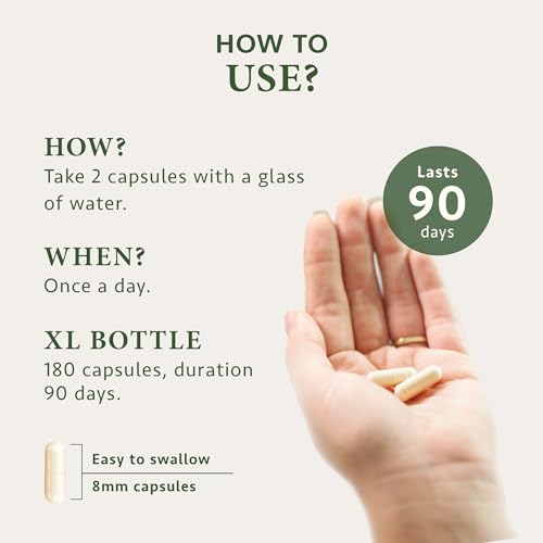 Collagen Capsules 820mg - 180 High Strength Capsules (3 Months Supply) SatinNaturel