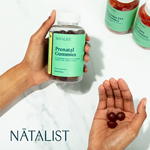 NATALIST Prenatal Gummies for Her Daily Preconception & Pregnancy Formula Women's Multivitamins NATALIST