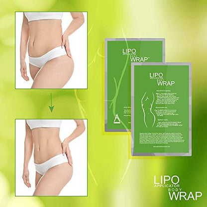 Ultimate Body Applicator Lipo Wrap With Guarana, Green Tea, and Seaweed Wraps Works