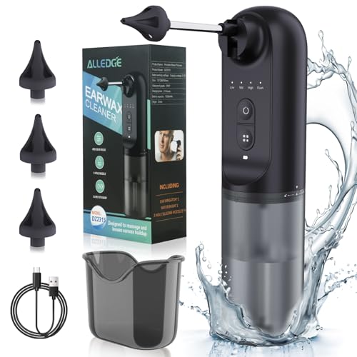 Upgraded Ear Wax Removal,Water Powered Ear Cleaner,Ear Cleaning Kit