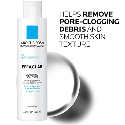 La Roche-Posay Effaclar Clarifying Solution Acne Toner with Salicylic Acid La Roche-Posay