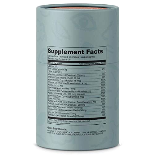 MAKE TIME Prenatal Health Powder Supplement for Women with Folate and Biotin MAKE TIME