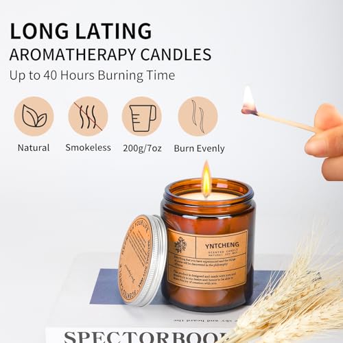Scented Candles Gift,Aromatherapy Candles,Scented Candle Stress Relief and Relax for Home Bedroom Gift YNTCHENG