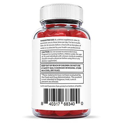 Justified Laboratories True Form Keto ACV Gummies 1000MG Vegan Non GMO