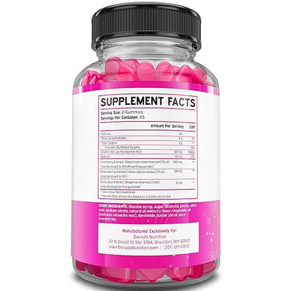 Hormonal Balance For Women & PMS Relief Gummies (90 Gummies) - Support Cramps