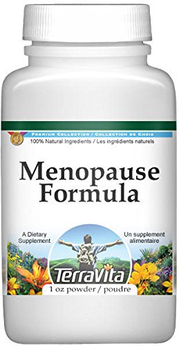 Menopause Formula Powder - Chasteberry, Black Cohosh, Cramp Bark and More 