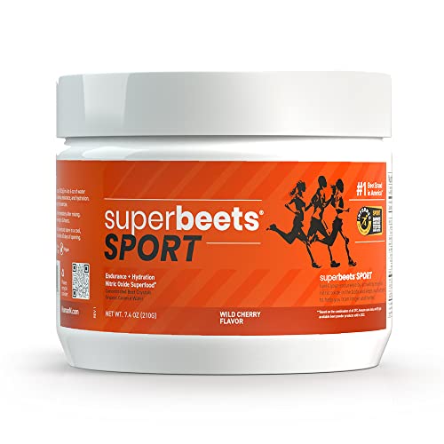 humanN SuperBeets Sport Pre Workout Powder – NSF Certified for Sport – Caffeine Free 