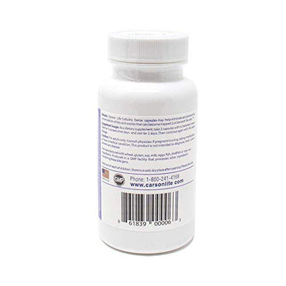 Carson Life Anti Cellulite Detox Pills Helps Prevent and Eliminate Cellulite - Supplement