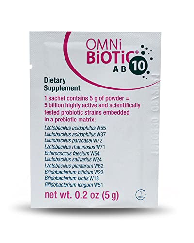 OMNi BiOTiC AB 10 - Clinically Tested Restorative Probiotic - Supports & Restores Gut Flora & Digestion OMNi BiOTiC