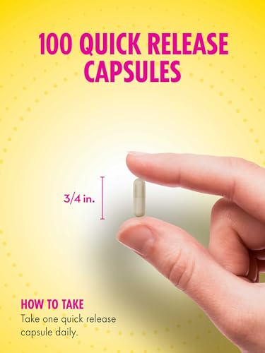 Prenatal Multivitamin and Mineral Formula | 100 Quick Release Capsules | with Folic Acid 800 mcg Sundance