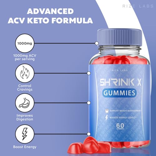 rize labs Shrink X - Shrink X Gummies Weight Loss, Shrink X Keto ACV Supplement rize labs