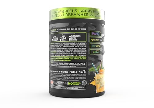 Larry Wheels' Pre Workout - Energy Drink Powder - Pre Workout Powder for Men & Women