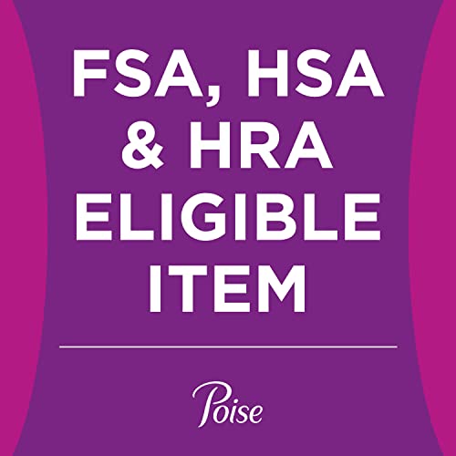 Poise Incontinence Pads & Postpartum Incontinence Pads, 6 Drop Ultimate Poise