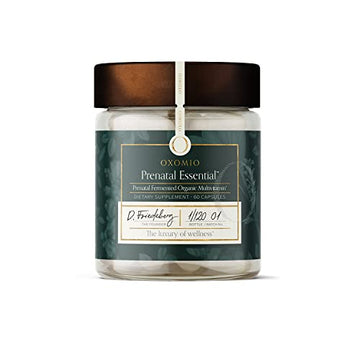 OXOMIO - Prenatal Essential - Prenatal Fermented Organic Multivitamin Higher bioavailability