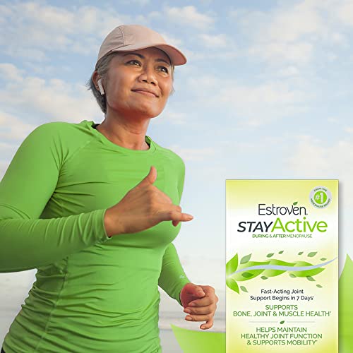 Estroven Stay Active, Fast-Acting Joint Support in Less Than 7 Days for During and After Menopause Estroven