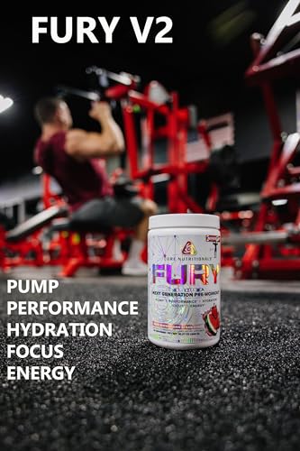 Core Nutritionals Fury V2: Pre-Workout Powder to Maximize Performance in The Gym Core Nutritionals