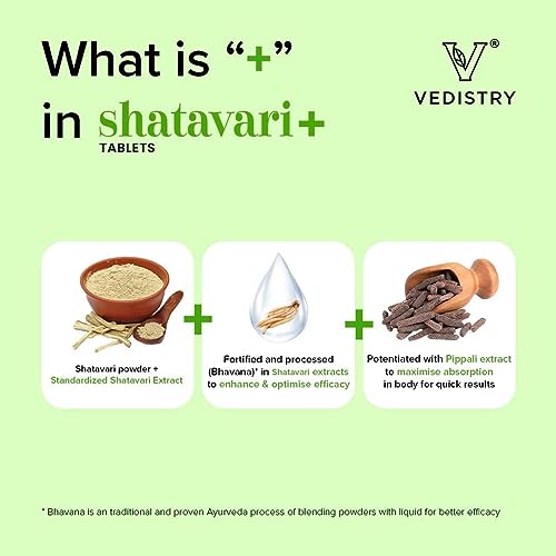 OTAA Vedistry Shatavari + with Piperine for Better Absorption | Balance Female Hormones My Store