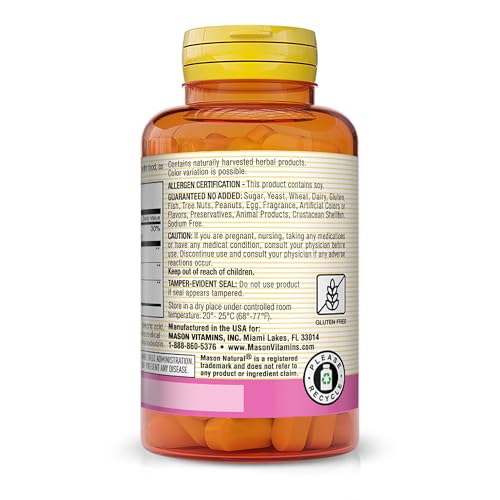 Mason Natural Menopause Trio: Black Cohosh, Flaxseed, & Soy (Extended Release) MASON NATURAL