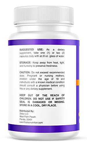 Zelso K3 Mineral Capsules - 60 Count, Advanced Ketogenic Weight Loss and Energy Support Formula