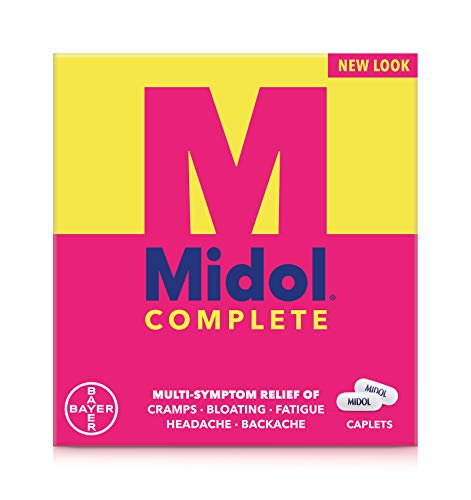 Midol Complete, Menstrual Period Symptoms Relief Including Premenstrual Cramps
